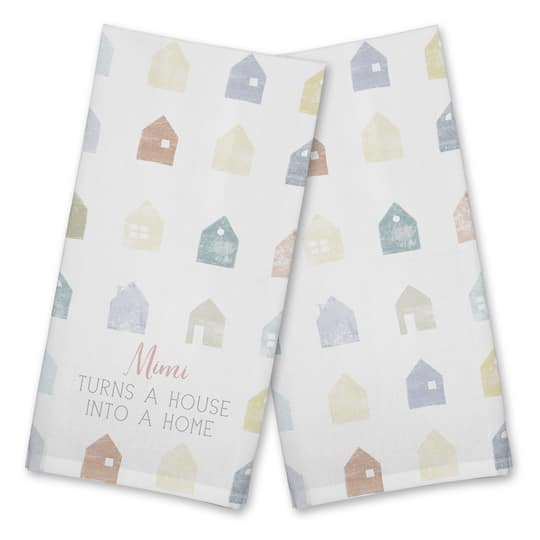 Gigi Turns a House into Home Cotton Twill Tea Towel Set